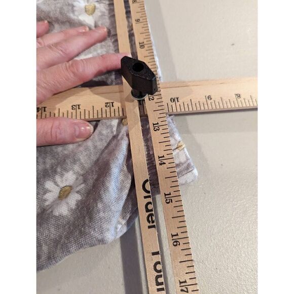 PJ Couture Women Two Piece Daisy Print Pajama Set Gray Size Large - Picture 13 of 16